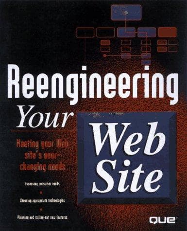 Tapa de Reengineering Your Web Site