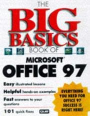 Tapa de The Big Basics Book of Microsoft Office 97