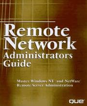 Tapa de Remote Network Administrator's Guide