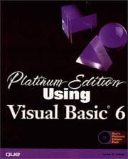Tapa de Platinum Edition Using Visual Basic 6 (Using ... (Que))