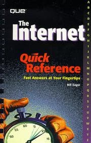 Tapa de Internet Quick Reference