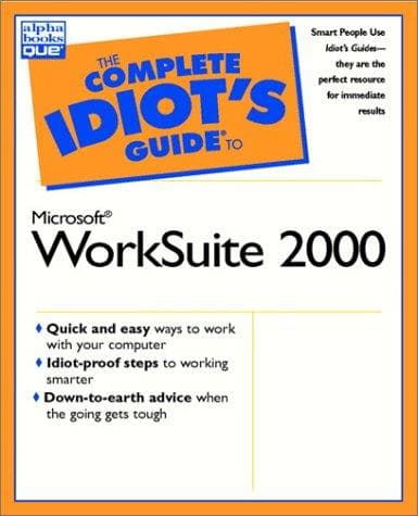 Tapa de Complete Idiot's Guide to Microsoft Works Suite 2000