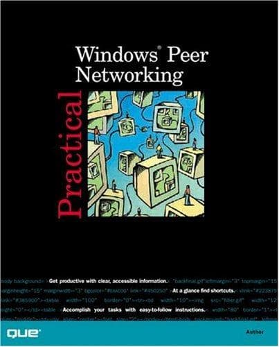 Tapa de Practical Microsoft Windows Peer Networking
