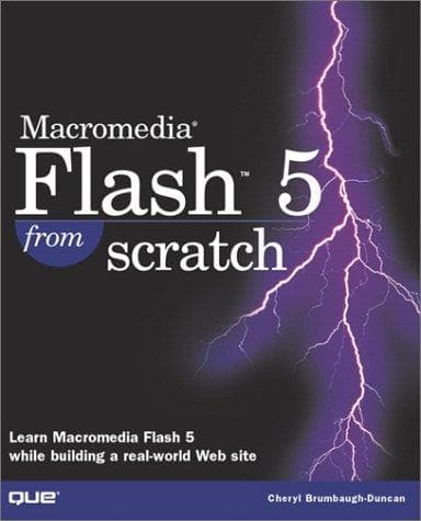 Tapa de Macromedia Flash 5 From Scratch