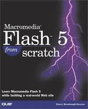 Tapa de Macromedia Flash 5 From Scratch