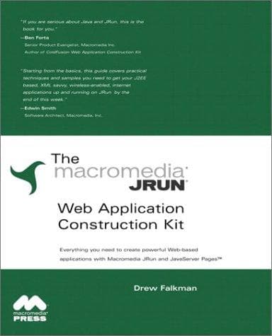 Tapa de JRun Web Application Construction Kit