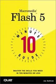 Tapa de 10 Minute Guide to Macromedia Flash 5