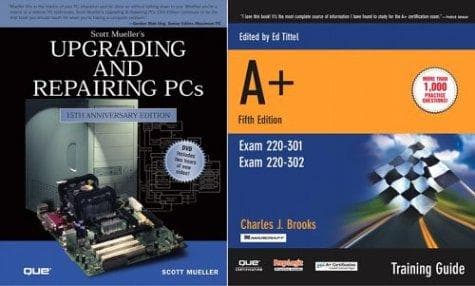 Tapa de A+ Training Guide & Upgrading & Repairing PCs, 15th Edition Bundle