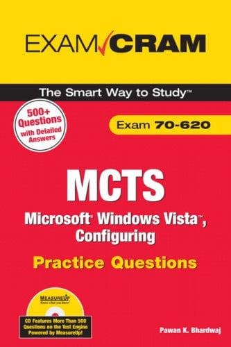 Tapa de MCTS 70-620 practice questions