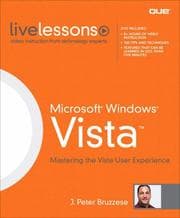 Tapa de Microsoft Windows Vista (Video LiveLessons): Mastering the Vista User Experience (LiveLessons)