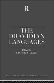 Tapa de The Dravidian Languages (Routledge Language Family Series)