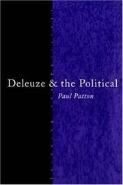 Tapa de Deleuze and the political