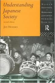 Tapa de Understanding Japanese society