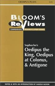 Tapa de Sophocles Oedipus the King, Oedipus at Colonus & Antigone [Study Guide]