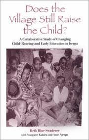 Tapa de Does the Village Still Raise the Child?