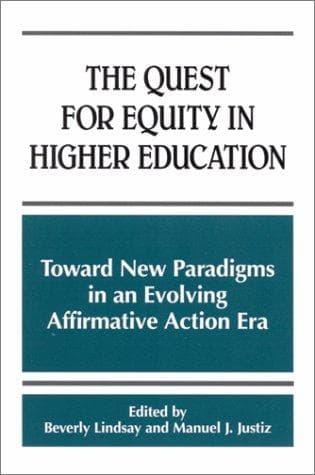 Tapa de Quest for Equity in Higher Education