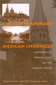 Tapa de Contemporary Mexican Chronicle