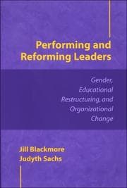 Tapa de Performing and reforming leaders