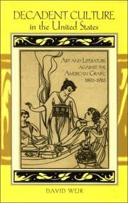 Tapa de Decadent Culture in the United States