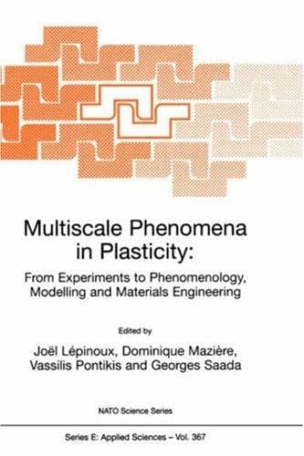 Tapa de Multiscale phenomena in plasticity