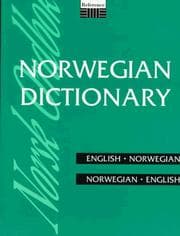 Tapa de Norwegian dictionary