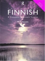 Tapa de Colloquial Finnish