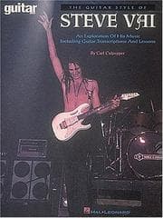 Tapa de The Guitar Style of Steve Vai