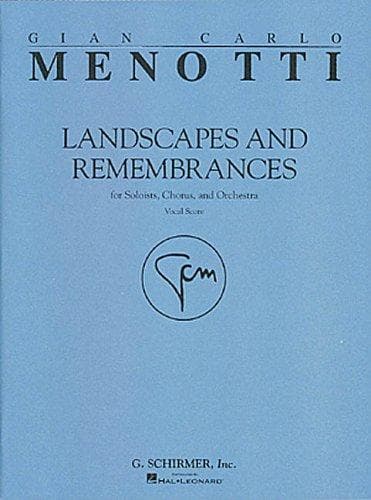 Tapa de Landscapes and remembrances