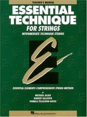 Tapa de Essential technique for strings