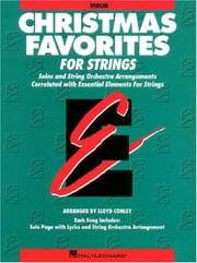 Tapa de Christmas Favorites - Violin Essential Elements for Strings