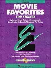 Tapa de Movie Favorites - Conductor Essential Elements for Strings