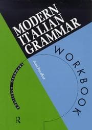 Tapa de Modern Italian grammar workbook