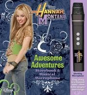 Tapa de Hannah Montana Awesome Adventures Storybook & Musical Microphone