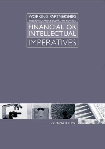 Tapa de Financial or intellectual imperatives