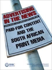 Tapa de Advertising in the news