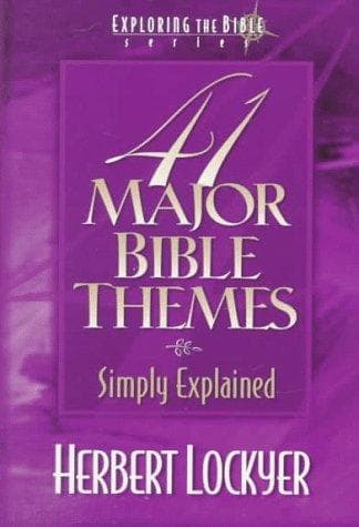 Tapa de 41 Major Bible Themes Simply Explained
