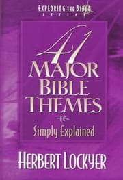 Tapa de 41 Major Bible Themes Simply Explained