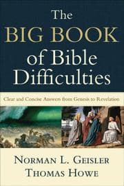Tapa de The Big Book of Bible Difficulties