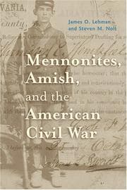 Tapa de Mennonites, Amish, and the American Civil War