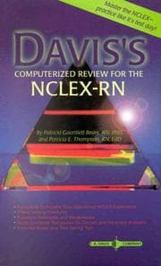 Tapa de Davis's Computerized Review for Nclex-Rn
