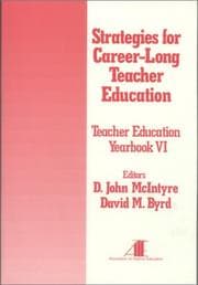 Tapa de Strategies for career-long teacher education