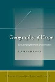 Tapa de Geography of Hope