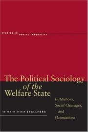Tapa de The Political Sociology of the Welfare State