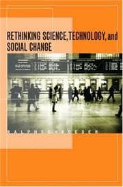 Tapa de Rethinking science, technology, and social change