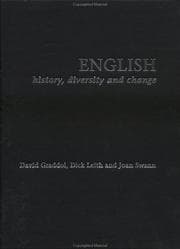 Tapa de English: History, Diversity and Change (English Language: Past, Present & Future)