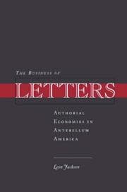 Tapa de The Business of Letters