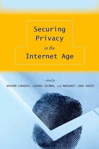 Tapa de Securing privacy in the Internet age