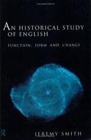 Tapa de An historical study of English