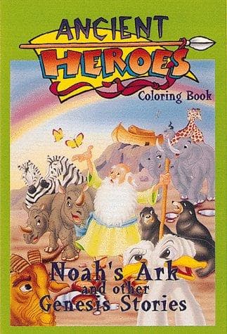 Tapa de Noah Hero Coloring Book
