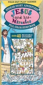 Tapa de Jesus and His Miracles: Sticker Story Adventures